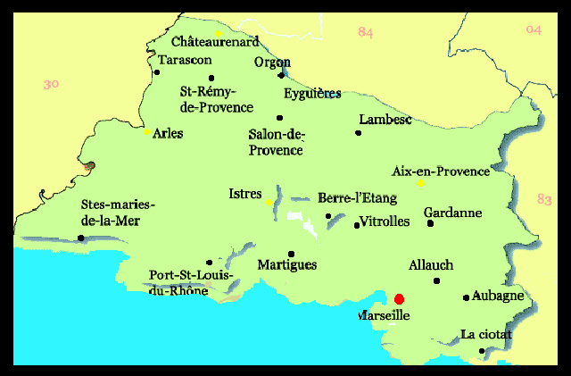 les bouches du rhone